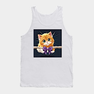 cute orange kitty Tank Top